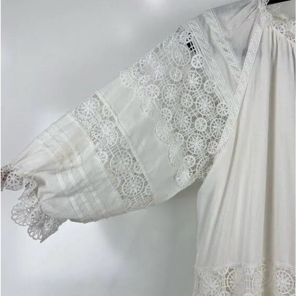 En Saison Tiered Lace Detail Midi Dress - Picture 10 of 13